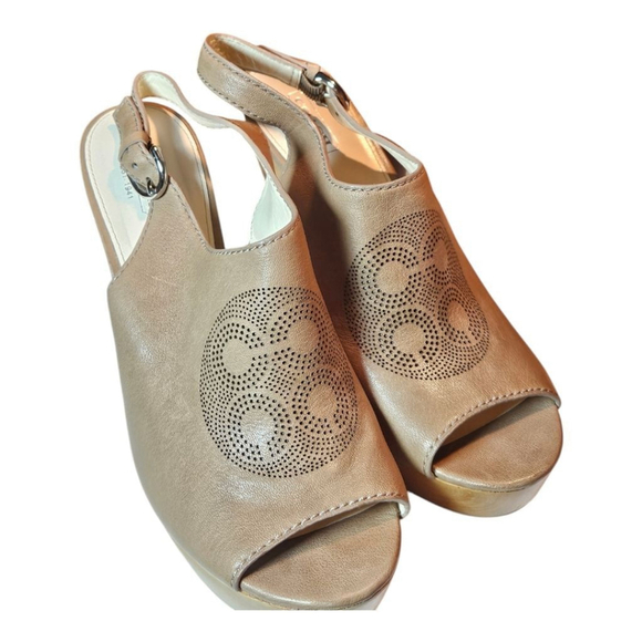 Women's Coach Sandals, Size 10B Taupe - Picture 6 of 15